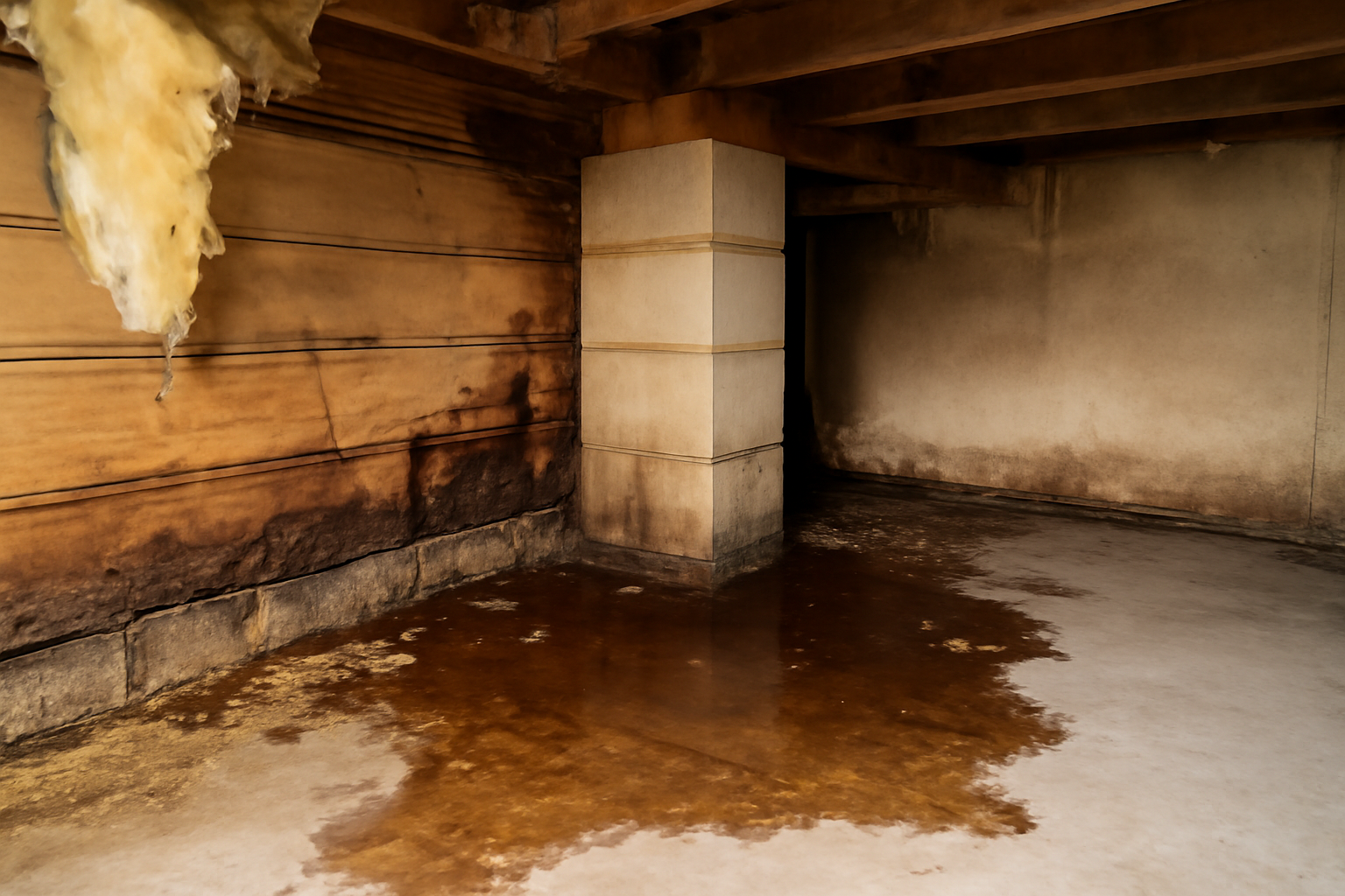 Crawl Space Water Removal in Bloomington, MN