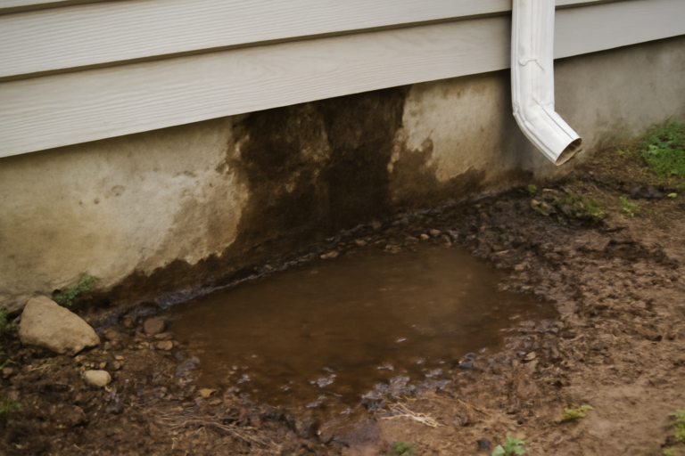 Foundation Leak Water Removal