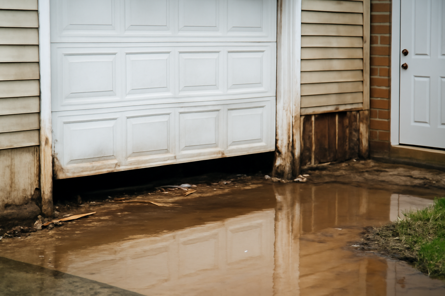 Garage Water Removal in Andover, MN