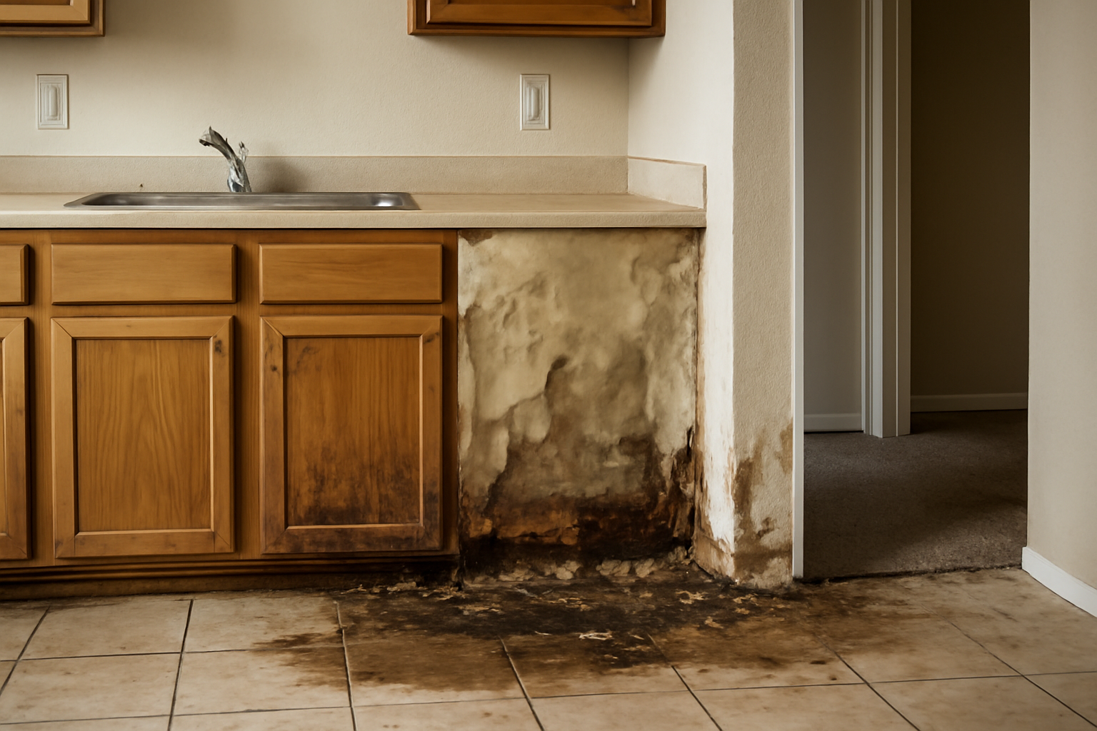 Kitchen Water Damage Restoration in Andover, MN