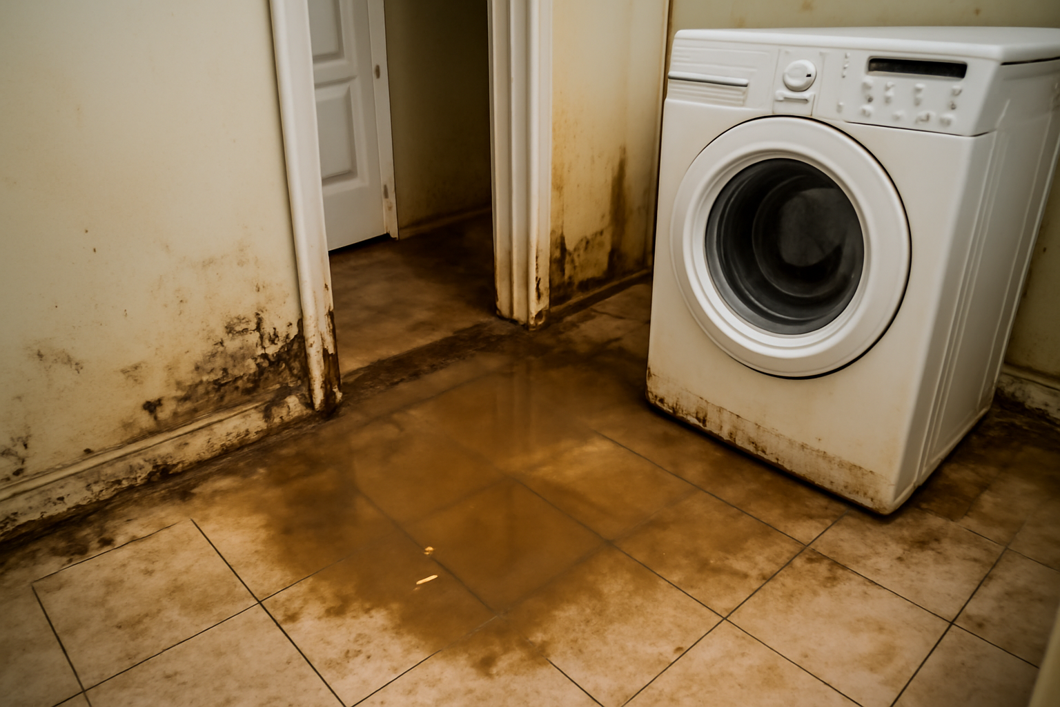 Laundry Room Water Removal in Andover, MN