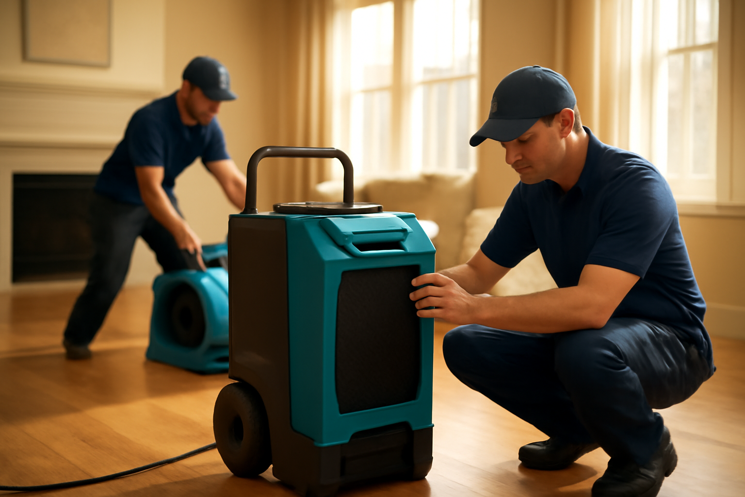 Water damage restoration service