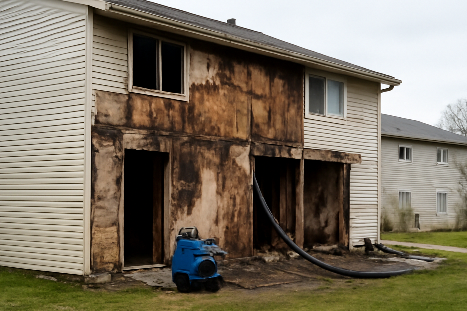 Multi-Family Water Damage Restoration in Blaine, MN