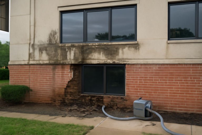 Office Building Water Extraction