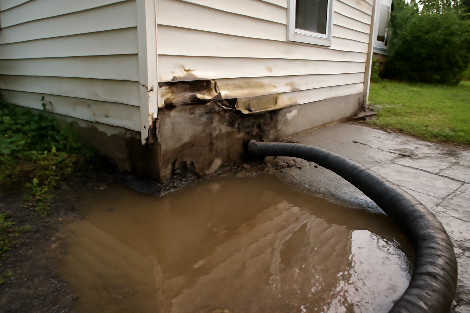 Septic Tank Backup Water Removal in Brooklyn Park, MN