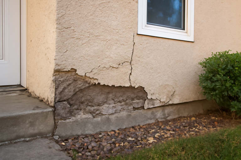 Stucco Water Damage Repair