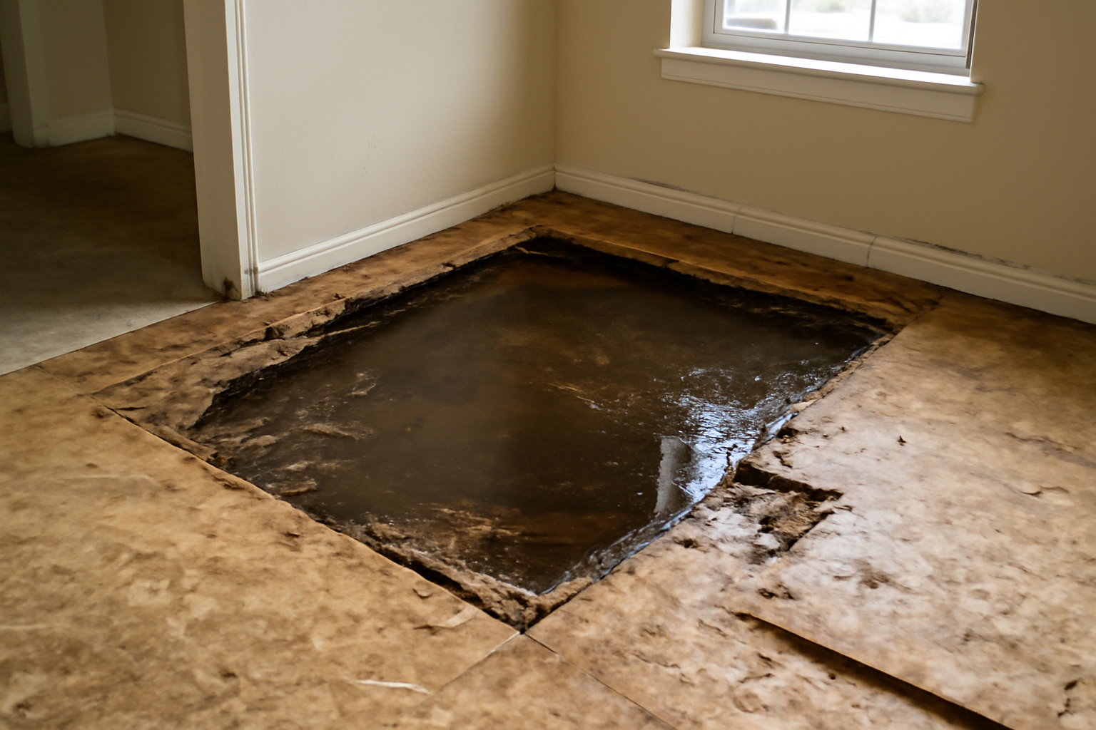 Subfloor Water Extraction in Brooklyn Park, MN