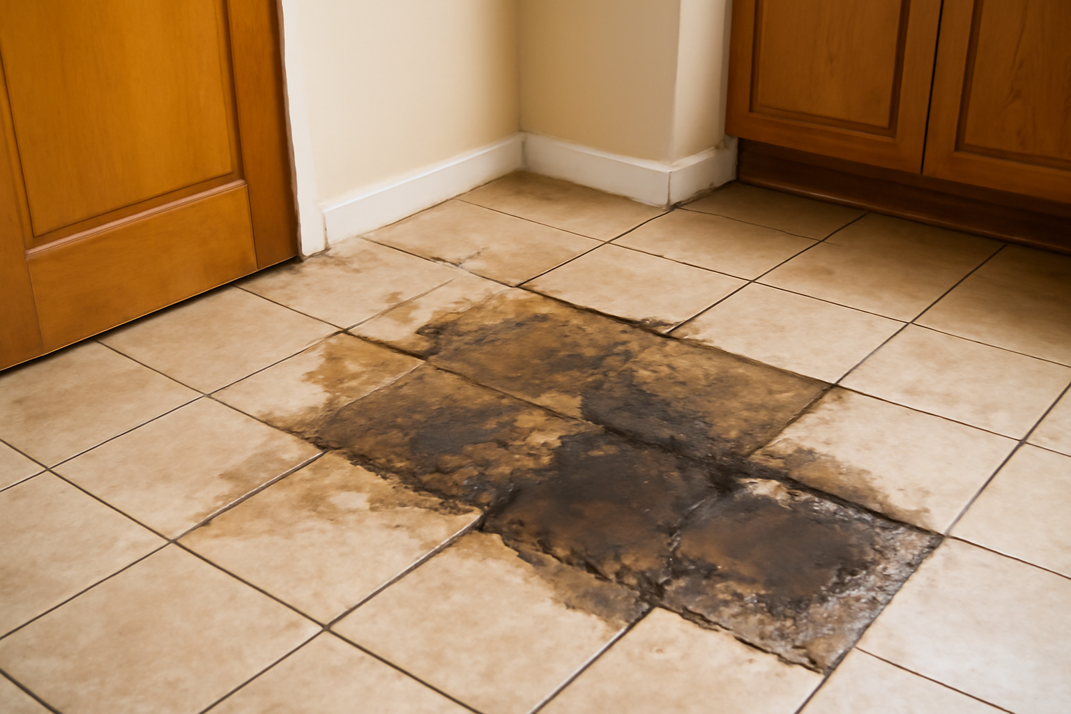Tile Floor Water Damage Restoration in Apple Valley, MN
