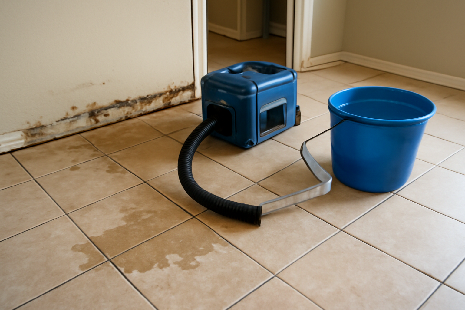 Tile Floor Water Extraction in Belle Plaine, MN