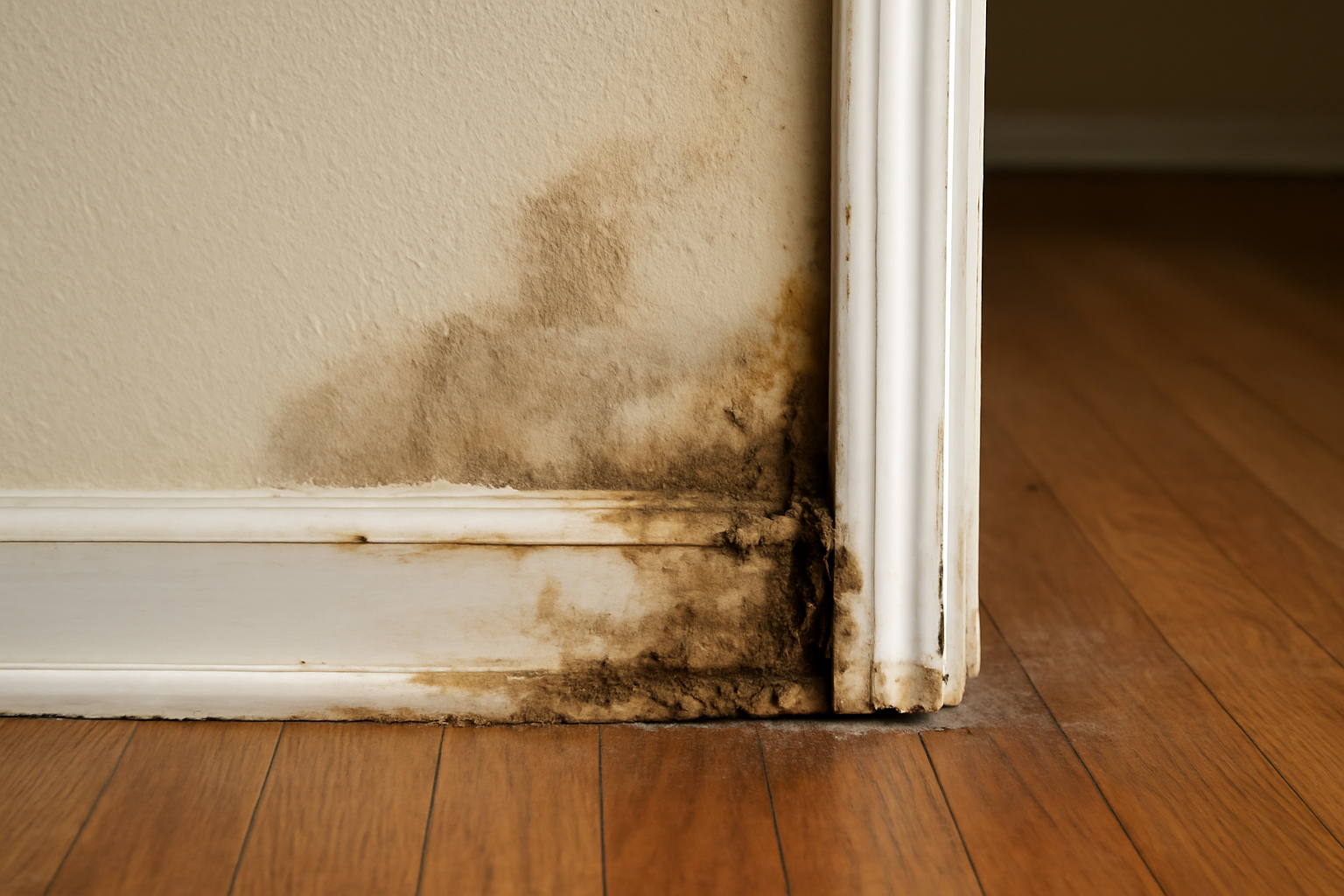 Trim & Baseboard Replacement After Water Damage in Champlin, MN