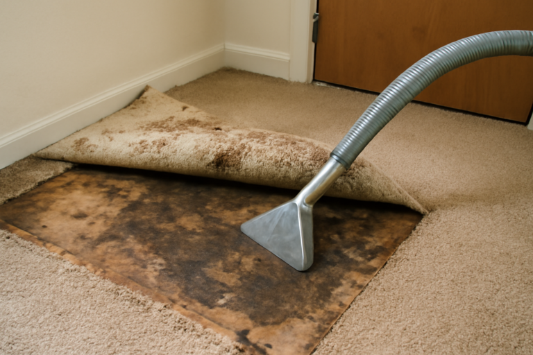 Under Carpet Water Extraction