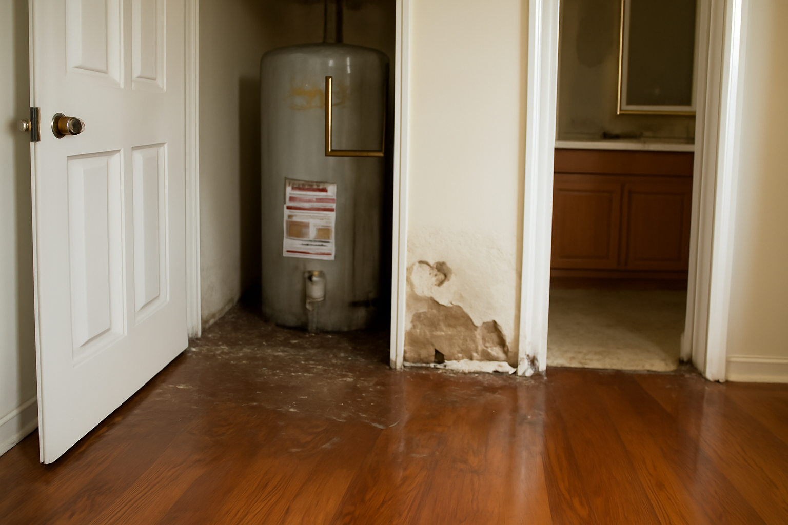Water Heater Burst Water Removal in Champlin, MN
