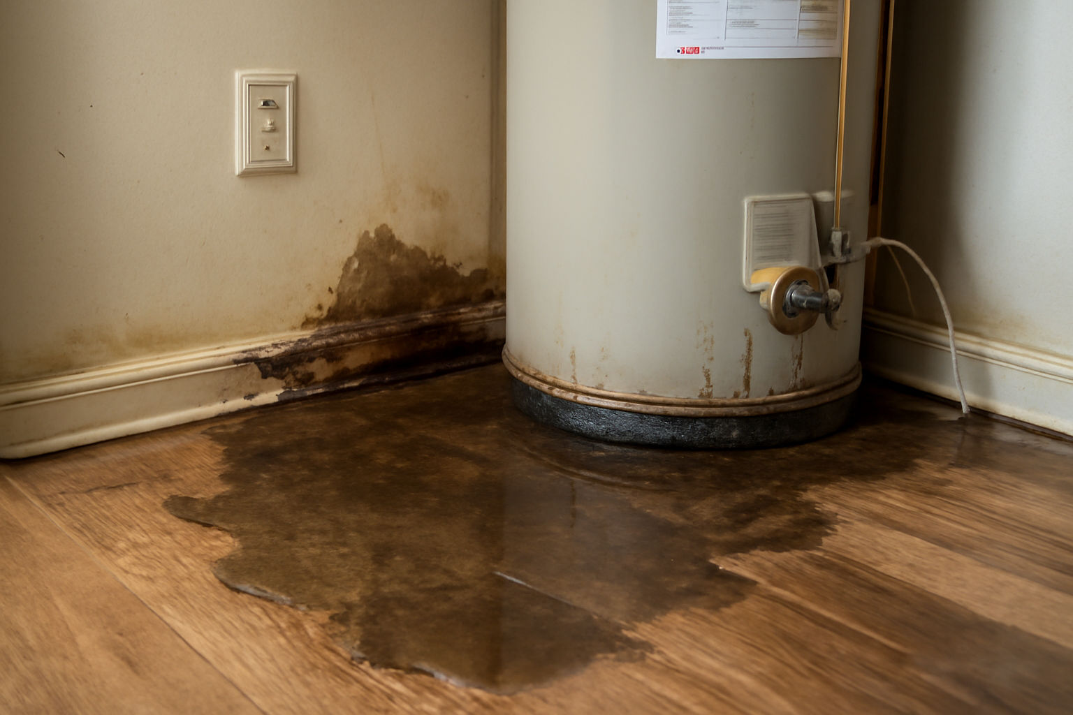 Water Heater Leak Water Removal in Brooklyn Park, MN